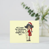 Lijst van Sinterkletters Feestdagenkaart (Staand voorkant)