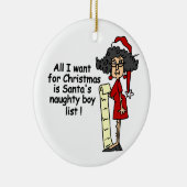 Lijst van Sinterkletters Keramisch Ornament (Rechts)