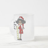 Lijst van Sinterkletters Matglas Koffiemok (Voorkant links)