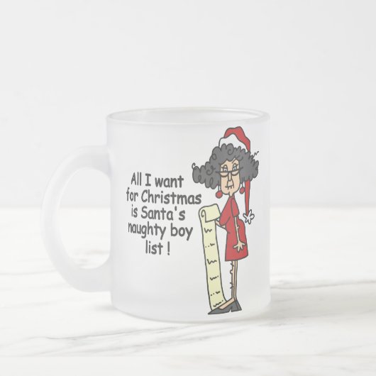 Lijst van Sinterkletters Matglas Koffiemok (Links)