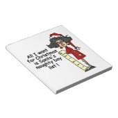 Lijst van Sinterkletters Notitieblok (Schuin)