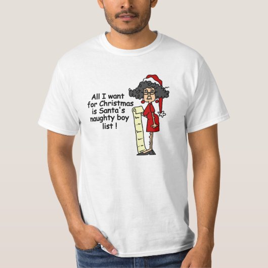 Lijst van Sinterkletters T-shirt (Voorkant)