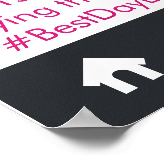 Lijst van sociale media Poster Fotobooth Prop (Hoek)