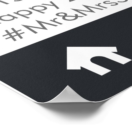 Lijst van sociale media Poster Fotobooth Prop (Hoek)