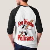 Lijst van spelers van New Orleans Baseball Club Pe T-shirt (Achterkant)