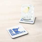 Lijst van staten van Minnesota Fish State Bier Onderzetter (Rechterzijde)