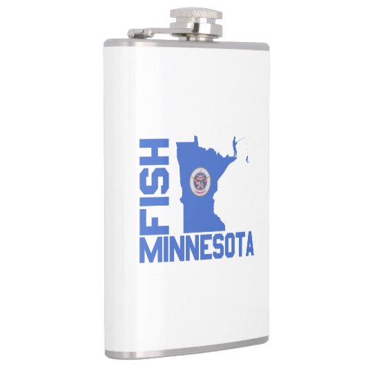 Lijst van staten van Minnesota Fish State Heupfles (Rechts)