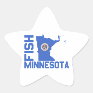 Lijst van staten van Minnesota Fish State Ster Sticker