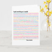 Lijst van taken van moeder kaart (Gele Bloem)