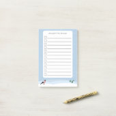 Lijst van te ondernemen activiteiten Bullfinch & S Post-it® Notes (Op bureau)