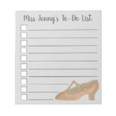 Lijst van tekenversterkers notitieblok (Voorkant)