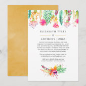 Lijst van Tropische zomer virtuele weduwen Aankondiging (Voorkant / Achterkant)