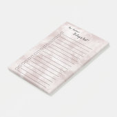 Lijst van vandaag Waterverf Splashes KIES KLEUR Post-it® Notes (Schuin)