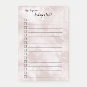 Lijst van vandaag Waterverf Splashes KIES KLEUR Post-it® Notes