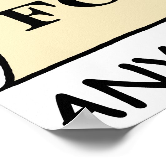 Lijst van voorschriften van de band-directeur poster (Hoek)