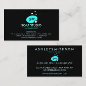 Lijst van zeepbestanddelen visitekaartje (Voorkant / Achterkant)