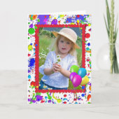 Lijst Verf Splatter Kaart (Voorkant)