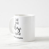 lijst Verkoop tas voor herhaal vastgoed open huis Koffiemok (Voorkant links)