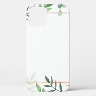 Lijst verlaat waterverf achtergrond Case-Mate iPhone case