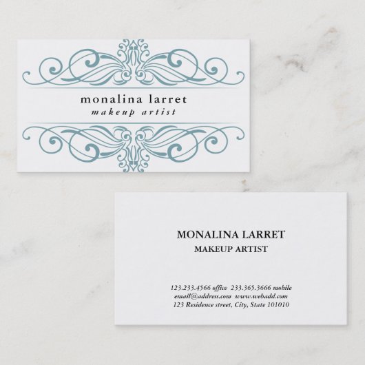  Lijst Vlaams Visitekaartje (Voorkant / Achterkant)