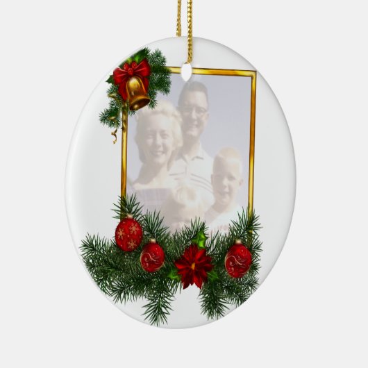 Lijst voor anonieme kerstdagen Afbeelding Keramisch Ornament (Rechts)