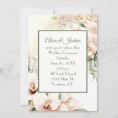 Lijst voor bruiloft kaart (Voorkant)