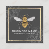  Lijst voor de bijenteelt en de bloementeelt Vierkante Visitekaartje (Voorkant)