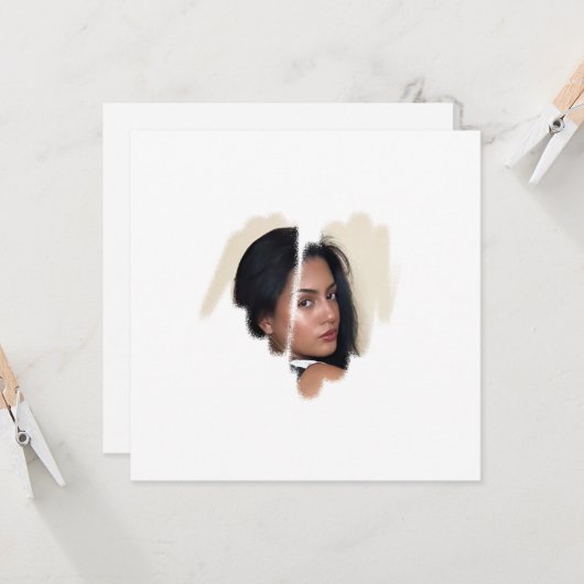 lijst voor de eerste klas witte graffiti kaart (Voorkant / Achterkant in situ)