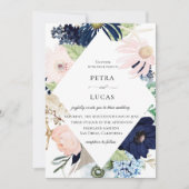 Lijst voor de kust van Floral Kaart (Voorkant)