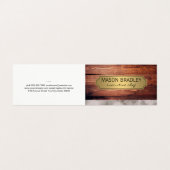 Lijst voor heerlijk hout en marmer Gold Visitekaartje (Buitenkant ongevouwen)