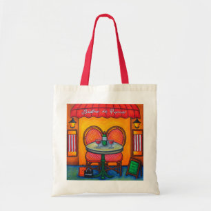 "Lijst voor het Canvas tas Twee in van Parijs"
