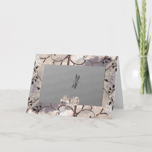 lijst voor intern hart feestdagen kaart (Voorkant)