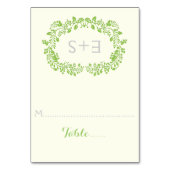 Lijst voor lentegroop blad kaart (Voorkant)