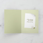 Lijst voor Moeder Verjaardag Kaart (Binnen)