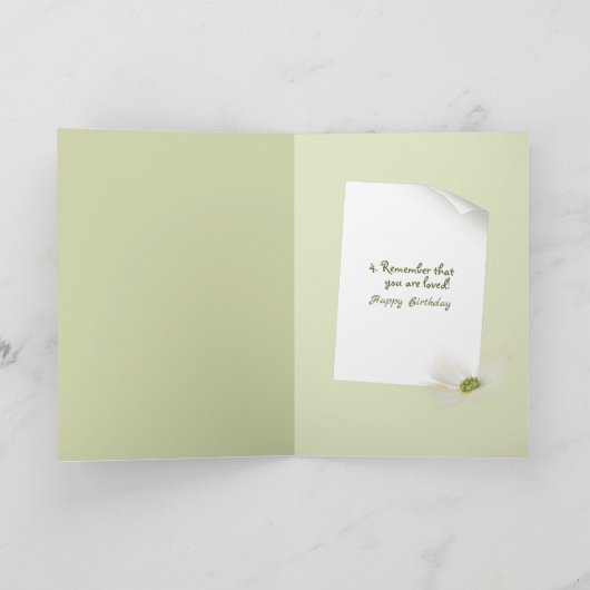 Lijst voor Moeder Verjaardag Kaart (Binnen)