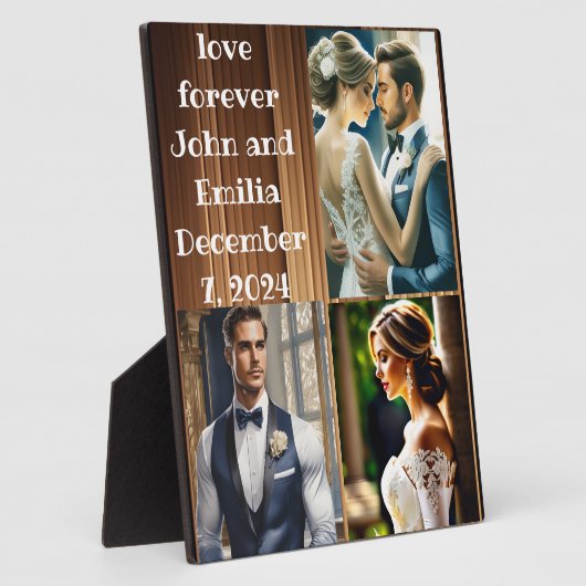 Lijst voor pas getrouwde vrouwen fotoplaat (Zijkant)