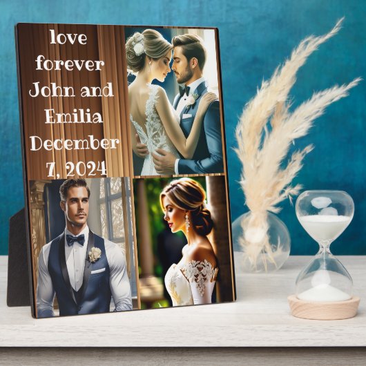 Lijst voor pas getrouwde vrouwen fotoplaat (Zijkant)