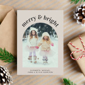 Lijst voor prettige kerstserie feestdagenkaart