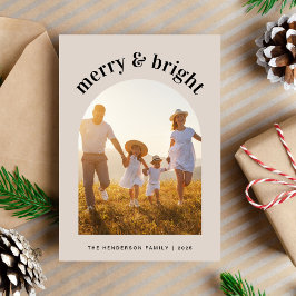 Lijst voor prettige kerstserie feestdagenkaart