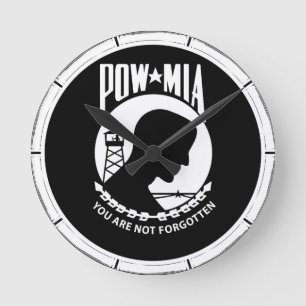 LIJST voor ronde bloeddruk (POW/MIA) Klok