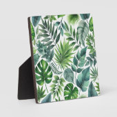 Lijst voor tropische flora fotoplaat (Voorkant)