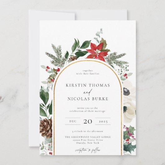 Lijst voor wintervlinderbloemigen kaart (Voorkant)