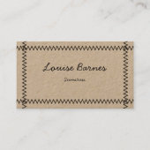 Lijst voor zeefdruk visitekaartje (Voorkant)