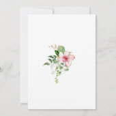 Lijst vrijgezellenfeest kaart (Achterkant)