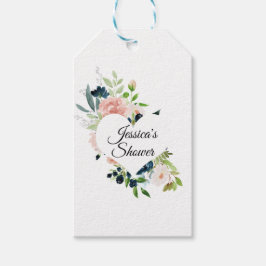 Lijst Waterverf Bouquet Gift Label Cadeaulabel