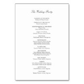 Lijst-weddenschap schuiven kaart (Achterkant)