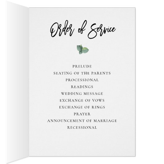 Lijst-weddenschap tussen Eucalyptus Greenery (Binnen (Rechts))