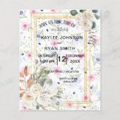 Lijst Wedding Flyer (Voorkant)