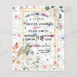 Lijst Wedding Flyer