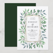 Lijst Woodland Kaart (Voorkant / Achterkant)